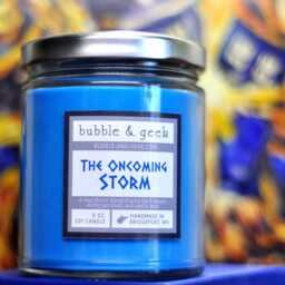 The Oncoming Storm Scented Soy Candle Jar - thumbnail 2