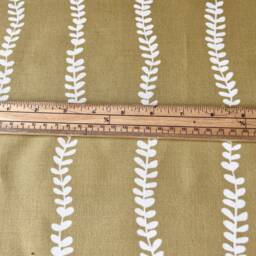 1425. Isabella Soft Gold Stripe Reverse 100% Cotton Cushion Cover, Various Sizes - thumbnail 4