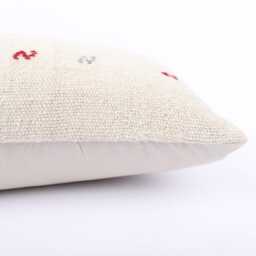 Handwoven Turkish Kilim Pillow Cover Bohemian Lumbar Cushion - 12x24 - thumbnail 4