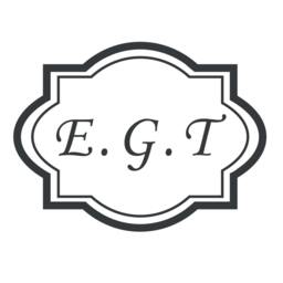 Engraved Frame Monogram Three Letter - Wall Decal Custom Vinyl Art Stickers - thumbnail 3