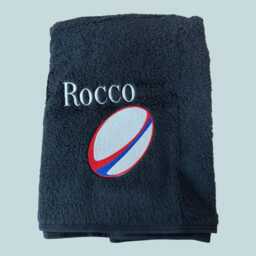 Personalised Swimming, Bath Towel, Sheet, Embroidered Boy, Girl Swimming Children's Pe Gifts, Fast Delivery - thumbnail 1