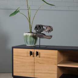 Handcrafted Oak Tv Cabinet, Japandi Media Console, Solid Wood Sideboard - thumbnail 4