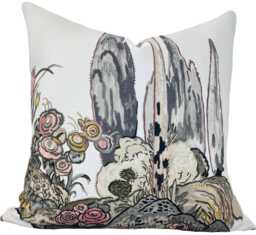 Thibaut Orleans Apricot & Ginger Double Sided Cushion Cover Pillow Cover - thumbnail 1
