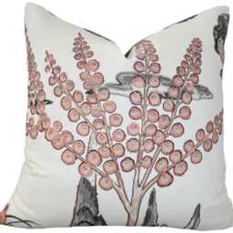Thibaut Orleans Apricot & Ginger Double Sided Cushion Cover Pillow Cover - thumbnail 2