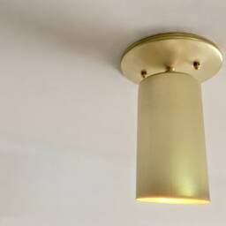 Brass Adjustable Monopoint Ceiling Light - Minimalist Downlight - thumbnail 4