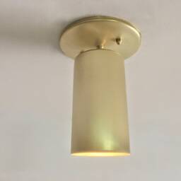 Brass Adjustable Monopoint Ceiling Light - Minimalist Downlight - thumbnail 2