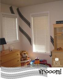 Race Car Tire Tracks Wall Decals Nursery Vinyl Art - thumbnail 2