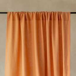 Linen Curtains Rod Pocket Top, Blackout Curtains, Window Treatments, Custom Curtain Panels, Natural Drapes - thumbnail 3