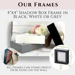 Personalized Tile Frame, Handmade Keepsake Gift Sister Custom Picture Frame - thumbnail 3