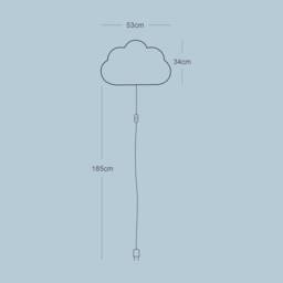 Children Wall Lamp. Softlight-Nube - thumbnail 4