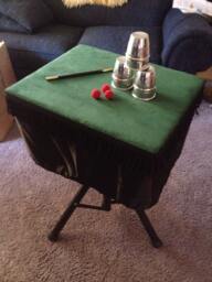 Magic Table With Built in Close Up Pad & Servante