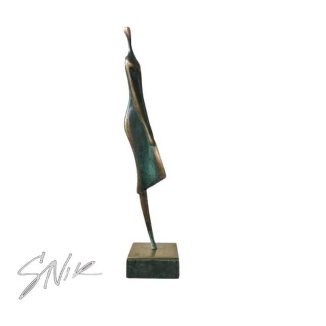 On The Shore, 25/5/7cm, Single Piece Original Bronze Sculpture, Stoycho Nikiforov - image 1