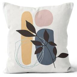 Abstract Cushion Cover/Sofa, Patio, Living Room Home & Garden Decoration/Decorative Modern Style Cushion/Abstract Tropical Art Pillow - thumbnail 2