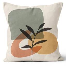 Abstract Cushion Cover/Sofa, Patio, Living Room Home & Garden Decoration/Decorative Modern Style Cushion/Abstract Tropical Art Pillow - thumbnail 4
