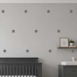 Big Star Wall Decals Stickers - Nursery Kids Bedroom Vinyl - thumbnail 1