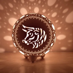 Taurus Zodiac Tea Light Holder Personalized Astrology Gift