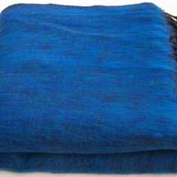 Yak Wool Blanket Large Shawl Meditation Wrap Travel Handwoven - thumbnail 2