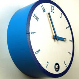 Round Cuckoo Clock, in Different Colors - thumbnail 2