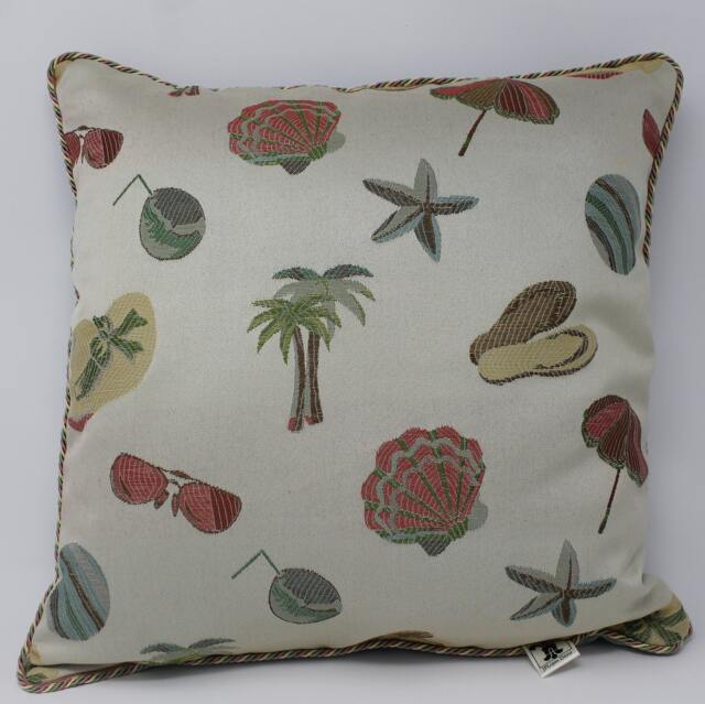 Beach Pillow, 16 X 16, Pillow Cover & Insert - image 1
