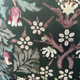 William Morris Blackthorn Luxury Designer Fabric Vintage Scatter Cushion Sofa Throw Pillow Cover - thumbnail 3
