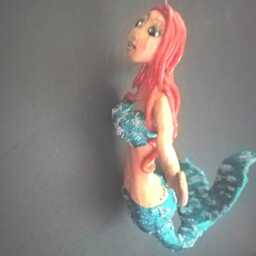 Ginger & Blue Hanging Mermaid - thumbnail 4