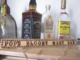 Bloody Mary Bar Wood Sign Customized Mary Bar Choose Your Name - thumbnail 1