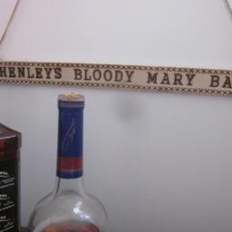 Bloody Mary Bar Wood Sign Customized Mary Bar Choose Your Name - thumbnail 3