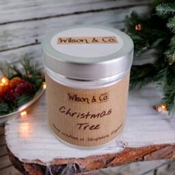 Christmas Tree Scented Candle 230G - Winter Candle Gift in A Tin - thumbnail 3