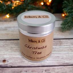 Christmas Tree Scented Candle 230G - Winter Candle Gift in A Tin - thumbnail 2
