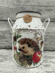 Hedgehog Churns, Hedgehog Vase, Decor, Gifts - thumbnail 1