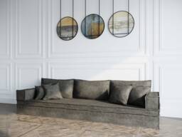 Arabic Floor Sofa Set - Modular Living Room Seating, Washable Cover - thumbnail 1