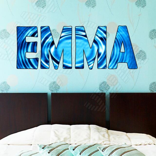 Custom Name Decal Water Wall Art Home Decor - Vwaq Wn1 - image 1