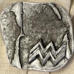 Aquarius Horoscope Astrologic Symbol Bas Relief Zodiac Sign Small Sculpture Wall Art Original Birthday Gift Gold Silver Home Office Decor - thumbnail 4