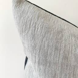 12X24 Plaka Grey Pillow Cover - 20 X Rectangle Boho Housewarming Gift Modern Home Decor Contemporary Case - thumbnail 2