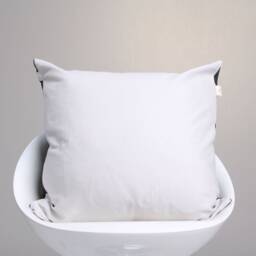 Polka Dot Pillow Cover/Black White Decorative Throw Accent Cushion - thumbnail 2