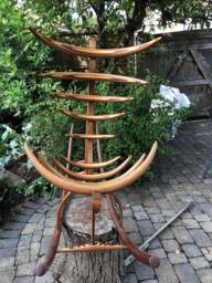 Shotgun Rocker Art-Design Rocking Chair By Trevor Straw