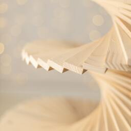 Christmas Tree Wood, Minimal For Chrismas, Eco Holiday Small Space, Country Decoration, Home Decor 114cm - thumbnail 2