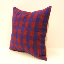 16x16 Turkish Kilim Pillow Cover Handmade Home Living Design Boho Vintage Rustic Throw Pillov Covers Old Cushion 4Kf-69 - thumbnail 2