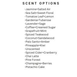 Custom Candle Create Personalized Gift For Hostess Soy Wax Vegan - thumbnail 2