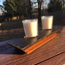 Tequila Barrel Candle Display - thumbnail 2