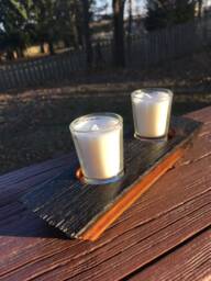Tequila Barrel Candle Display - thumbnail 1