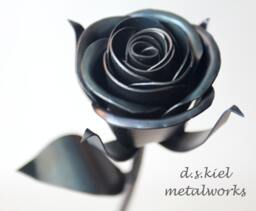 11Th Anniversary Gift, 11 Steel Roses, Metal Rose Bouquet, Anniversary, Eleventh Gift