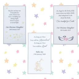 Baby Loss Gift, Miscarriage, Angel Baby, Remembrance Memorial Globe Bauble Ornament - thumbnail 3