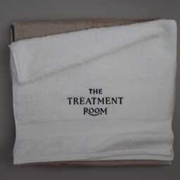 Personalised Embroidered Towels With Business Logos. Multiple Sizes & Colours. Made in The Uk. Branded - thumbnail 3