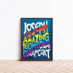 Joseph & The Amazing Technicolor Dreamcoat Musical Poster Print, Broadway Theatre Gift, London West End Show Wall Art Print - thumbnail 1