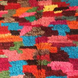 Moroccan Rug Boujaad/Antique Wool Rug Bohemian Berber Atlas Vintage /154 X 266 cm 5.05 8.72 Ft Bouj 504 - thumbnail 2