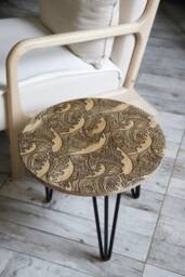 Oak Wood Coffee Table - thumbnail 1