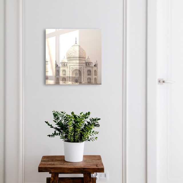 A Majestic Building Key Cabinet For Home, Beige Industrial Box, Classic Architecture, Architecture & History Lovers - image 1
