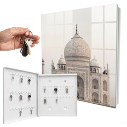 A Majestic Building Key Cabinet For Home, Beige Industrial Box, Classic Architecture, Architecture & History Lovers - thumbnail 2