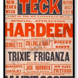 Set Of 9 Vintage Magician Houdini Magic Show Poster Ads Prints - thumbnail 3